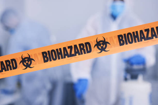 Professional Infectious Disease Decontamination technician working in American Canyon, CA